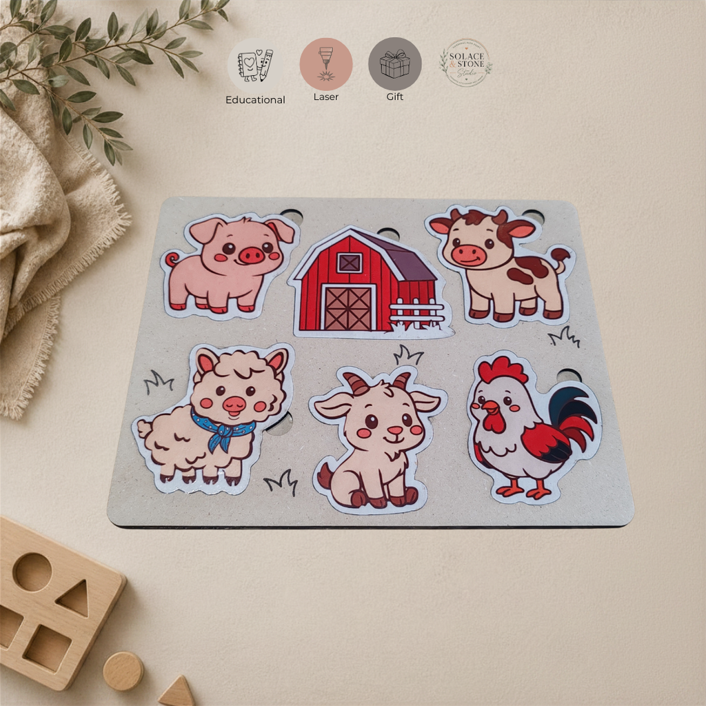 Little Minds Wooden Puzzles